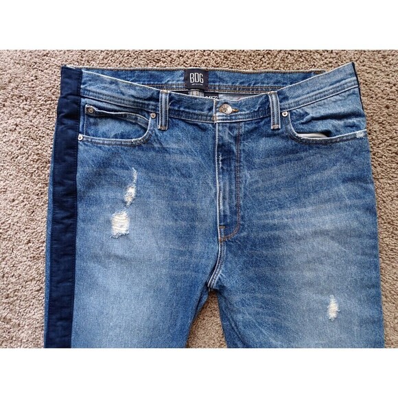 BDG Urban Outfitters Jeans Men's Size 34x32 Jeans Blue Denim Slim Fit Y2K - Picture 2 of 9